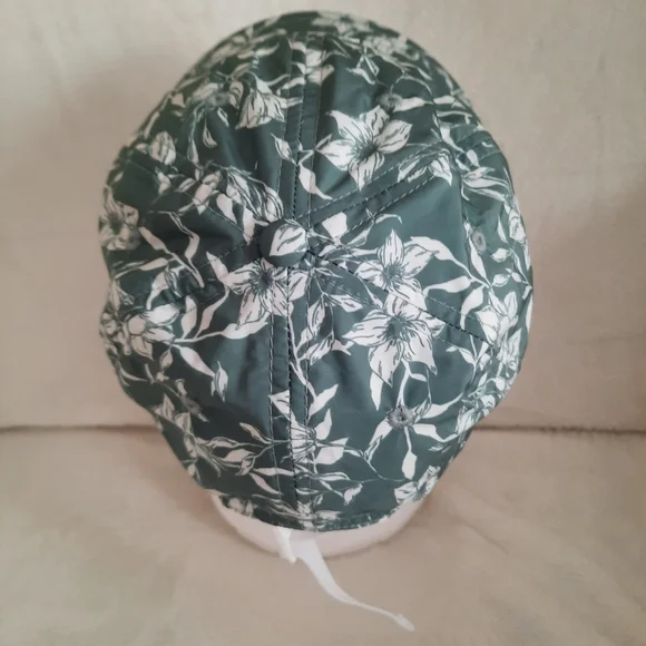 Revolve Rag & Bone Addison Leaf Green floral ripstop baseball hat